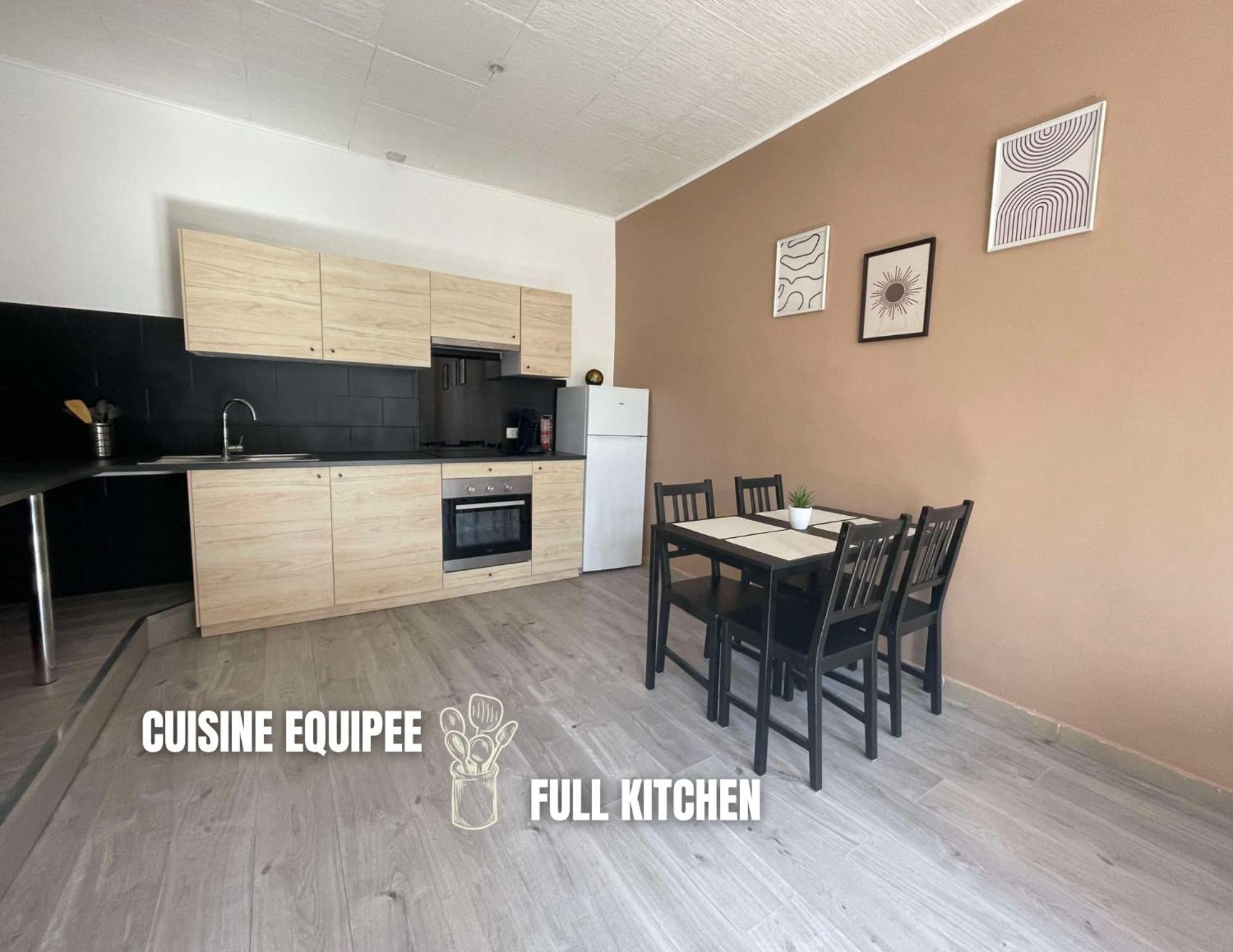 Marseille Centre - Wifi - Lave Et Seche Linge - Calme - Cuisine Apartment ภายนอก รูปภาพ