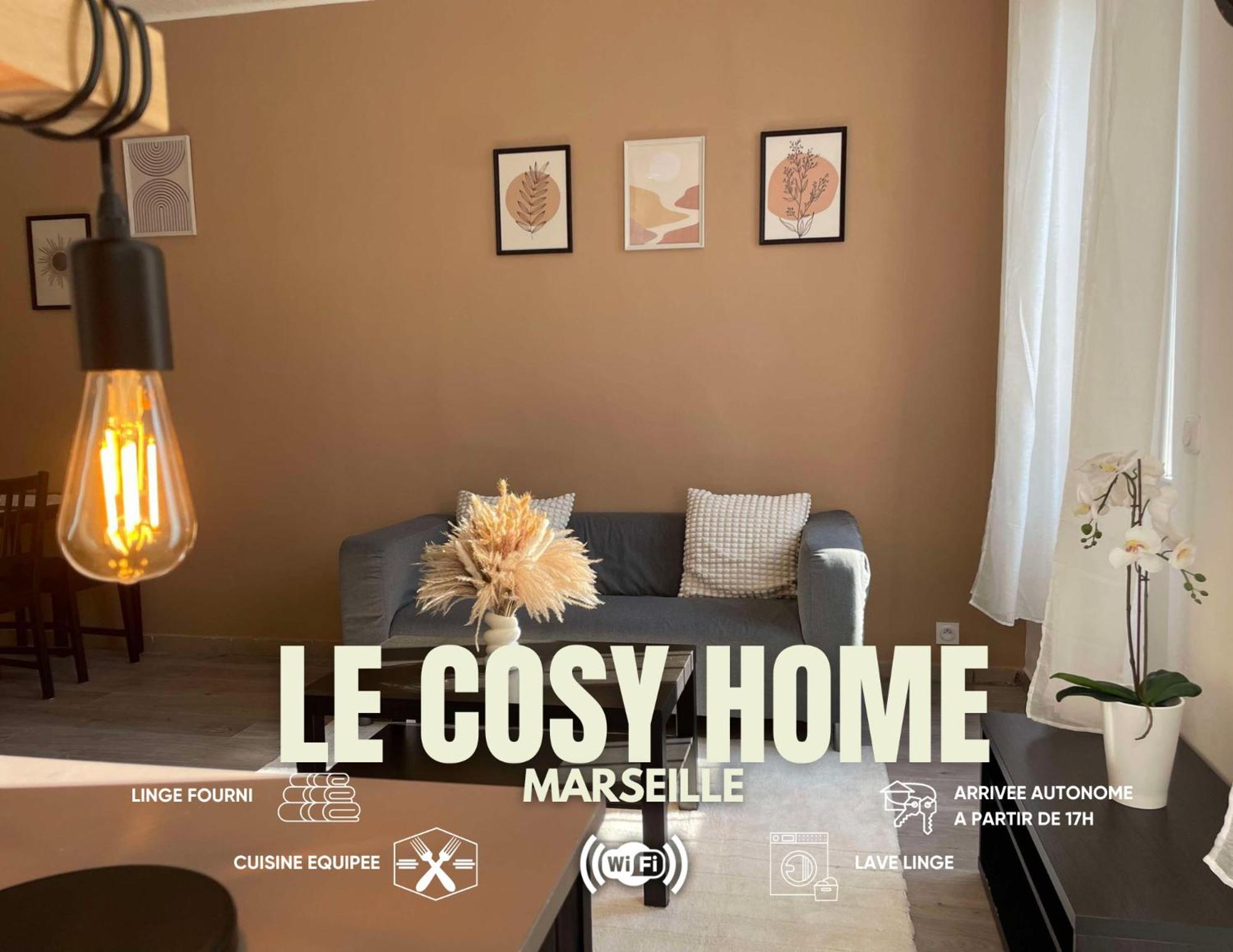 Marseille Centre - Wifi - Lave Et Seche Linge - Calme - Cuisine Apartment ภายนอก รูปภาพ